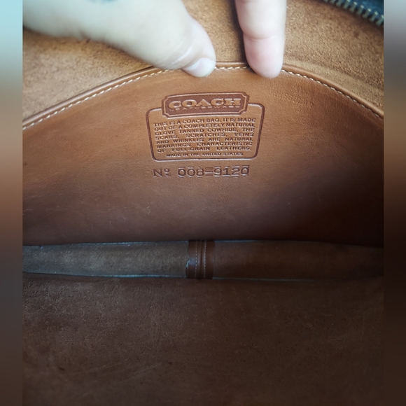 Vintage Coach British Tan Standard Clutch 5140 🤎 READ